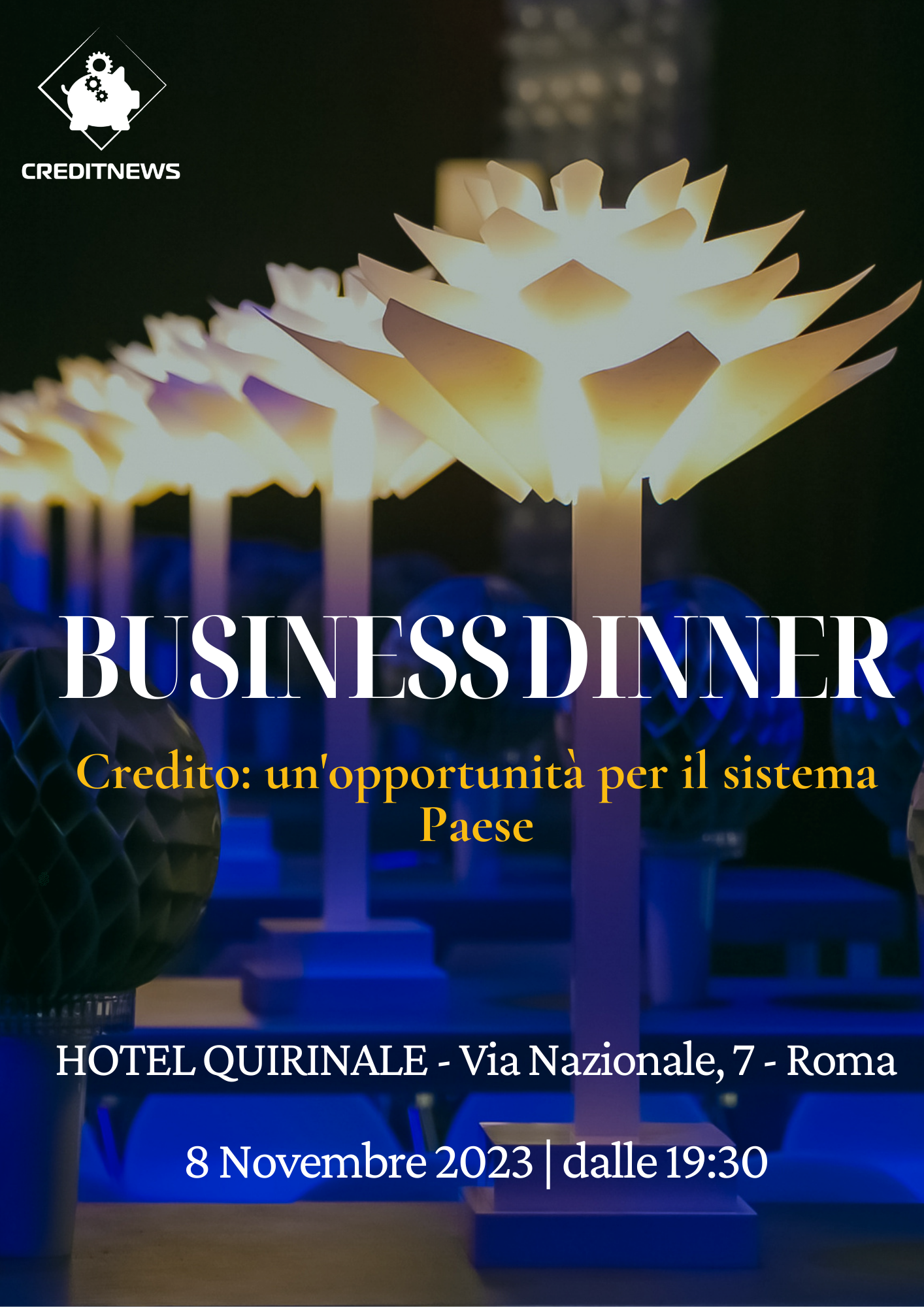 Business Dinner - Credito: un'opportunità per il sistema Paese